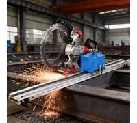 Concrete Wall Cutting Machine with Adjustable Depth and One-Button Lifting for Reinforced Concrete, Tiles, and Brick Walls