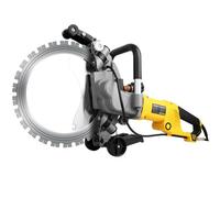 Concrete Wet Saw - High-Power Electric Ring Saw for Wall Cutting - Ideal for Wood, Porcelain, and Stone - 39cm