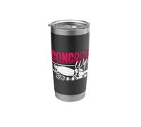 Concrete Wife Cement Mason Construction Concrete Finisher Stainless Steel Insulated Tumbler