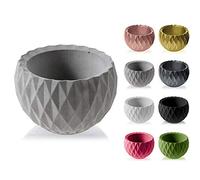 CONCRETTE Flower Pot, no Colour, Ø 7-10x10x9 cm