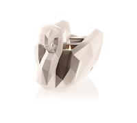 CONCRETTE Table Decoration Candle Holder Made of Concrete 17 x 11.2 x 14 cm - Light Beige Decorative Candle Holder in the Shape of a Swan - Candle Stand - Candle Stand