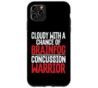 Concussion Cloudy With Chance Brainfog Concussion Warrior Case for iPhone 11 Pro Max