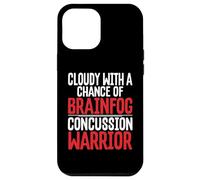Concussion Cloudy With Chance Brainfog Concussion Warrior Case for iPhone 12 Pro Max