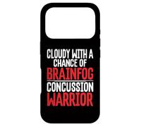 Concussion Cloudy With Chance Brainfog Concussion Warrior Case for iPhone 17 Pro