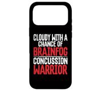 Concussion Cloudy With Chance Brainfog Concussion Warrior Case for iPhone 17 Pro Max