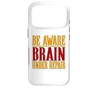 Concussion Shirt Be Aware Brain Under Repair Concussion Case for iPhone 17 Pro