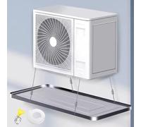 Condensate Drain Pan for Air Conditioner Units, Universal Water Collection and Drainage Tray for Indoor and Outdoor Use