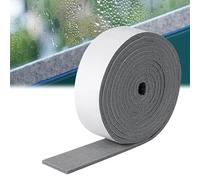 Condensation Absorbers Strip, 3 cm x 4 m Windows Absorbent Strips Anti Condensation Strips Self Adhesive Tape Window Moisture Absorbing Strip for Windows, Glass Doors & Boats (Grey)