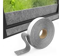 Condensation Absorbers Strips for Windows, 3cm ×4M High Absorbency Window Moisture Absorbing Strips, Washable & Reusable Anti Mould Tape, Self-Adhesive Felt Guard for Bathroom & Kitchen Sills