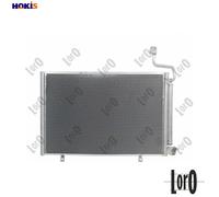 CONDENSER AIR CONDITIONING 017-016-0043 FOR FORD FIESTA/VI/Van P4JB/P4JA 1.0L