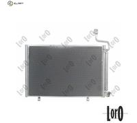 CONDENSER AIR CONDITIONING 017-016-0043 FOR FORD FIESTA/VI/Van P4JC/P4JD 1.0L
