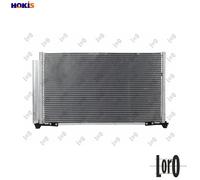 CONDENSER AIR CONDITIONING 018-016-0037 FOR HONDA R18A2/R18A1 1.8L 4cyl