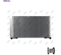 CONDENSER AIR CONDITIONING 018-016-0037 FOR HONDA R18A2/R18A1 1.8L 4cyl