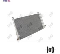CONDENSER AIR CONDITIONING 024-016-0008 FOR KIA G4EE 1.4L G4FC 1.6L G4ED 1.6L