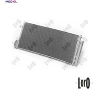 CONDENSER AIR CONDITIONING 037-016-0027 FOR OPEL A 13 DTC/Z 13 DTJ 1.2L 4cyl
