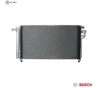 BOSCH 1 986 AD2 233 Air conditioning condenser