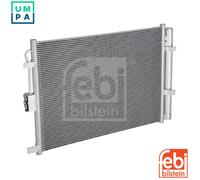 Air Conditioning Condenser Fits Hyundai I30 Estate Coupe FEBI BILSTEIN 1001916