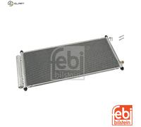 Febi Air Conditioning Condenser fits Honda Jazz II 2002-2008 1.2 1.3 1.4