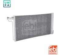 AC Condenser FEBI Fits FORD C-Max II Focus III Turnier 10-20 1684204