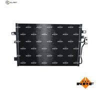 NRF 350087 Condenser, air conditioning for DODGE,FIAT