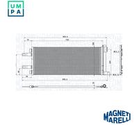 CONDENSER AIR CONDITIONING 350203623000 FOR PEUGEOT MANAGER/Platform/Chassis