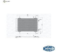 CONDENSER AIR CONDITIONING 350203710000 FOR PEUGEOT EXPERT/Platform/Chassis 1.6L