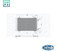 CONDENSER AIR CONDITIONING 350203710000 FOR PEUGEOT EXPERT/Platform/Chassis 1.6L
