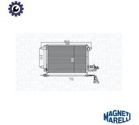 CONDENSER AIR CONDITIONING 350203737000 FOR SKODA VW GOLF/IV/VI/Convertible 2.0L