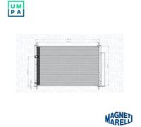 Magneti Marelli Air Conditioning Condenser 350203767000 for Toyota Auris Corolla Verso Altis