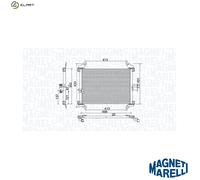 CONDENSER AIR CONDITIONING 350203772000 FOR PEUGEOT BOXER/Platform/Chassis/Van