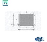 CONDENSER AIR CONDITIONING 350203793000 FOR NISSAN MARCH/IV/ACTIVE MICRA 1.2L