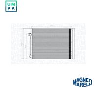 Magneti Marelli Air Conditioning Condenser 350203795000 Fits BMW X5/X6 (F15/F85, E70/E71)