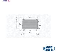 CONDENSER AIR CONDITIONING 350203798000 FOR TOYOTA YARIS/Hatchback/Van/VITZ 1.4L