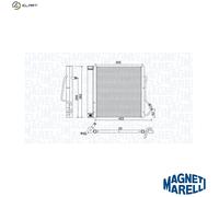 MAGNETI MARELLI 350203810000 Air conditioning condenser