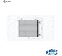 MAGNETI MARELLI 350203818000 Air conditioning condenser