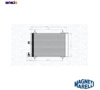 MAGNETI MARELLI 350203839000 Air conditioning condenser