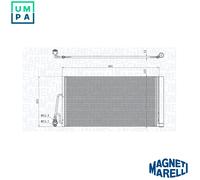 CONDENSER AIR CONDITIONING 350203861000 FOR MINI COUNTRYMAN/COOPER PACEMAN 1.4L
