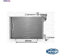 MAGNETI MARELLI 350203870000 Air conditioning condenser