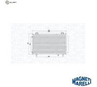 CONDENSER, AIR CONDITIONING 350203925000