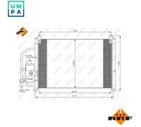 Fits NRF 35393 CONDENSER ⭐UK Stock⭐