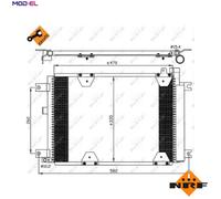 CONDENSER AIR CONDITIONING 35580 FOR SUZUKI GRAND/VITARA/Open/Off-Road/Vehicle