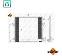 NRF 35618 Air conditioning condenser