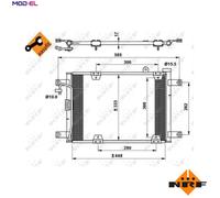 CONDENSER AIR CONDITIONING 35768 FOR SUZUKI GRAND/VITARA/Open/Off-Road/Vehicle