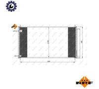 NRF 35838 Air conditioning condenser