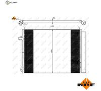CONDENSER AIR CONDITIONING 35906 FOR BMW X5/SAV/F15/F85/E70 X6/SAC/E71/E72/F16