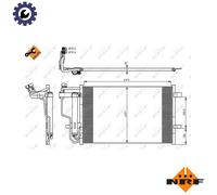 CONDENSER AIR CONDITIONING 35922 FOR MAZDA L3Y7 2.3L R2AA 2.2L Z683/Z682 1.6L 3
