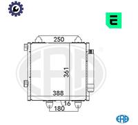 ERA 667022 Air conditioning condenser
