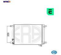 ERA 667094 Air conditioning condenser