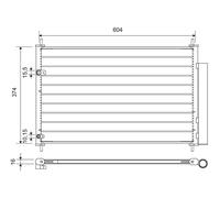 CONDENSER, AIR CONDITIONING 812654