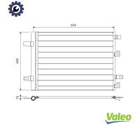 CONDENSER AIR CONDITIONING 812883 FOR MERCEDES-BENZ B-CLASS/Sports/Tourer GLB